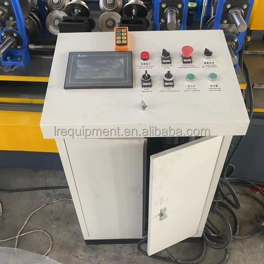 High Speed Galvanized Steel Metal Slat Roller up Shutter Door Frame Profile Panel Roll Forming Making Machine