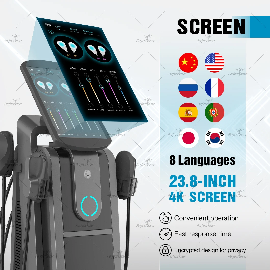 High Quality Sculpt Rf Slimming Shape Body Build Muscle Fat Burn Machine Muscle Stimulator Device