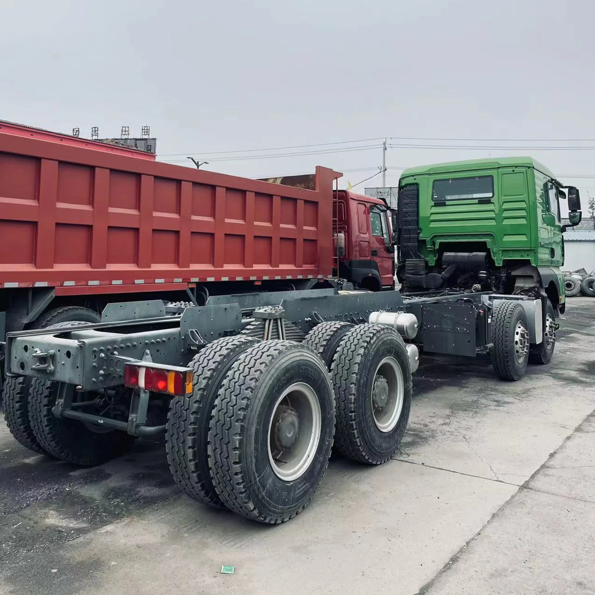 Export Hot Special Used New Car China National Heavy Truck SITRAK C7 Heavy Truck 8X4 Dump Truck Special Discount