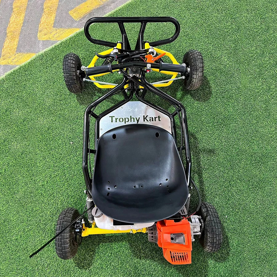 Cheap Gas Gasoline Powered 80cc Single Seat Adult Buggy Go Kart 80 Km/H Off Road Kart For Sale