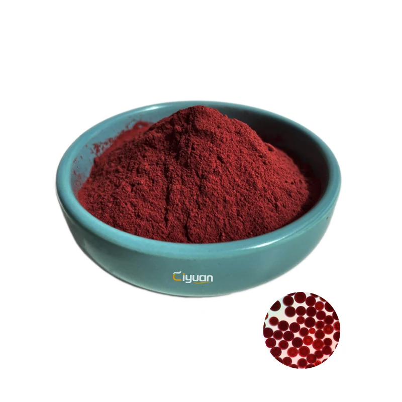 Factory Supply Wholesale Price Haematococcus pluvialis powder Astaxanthin powder Astaxanthin 1%