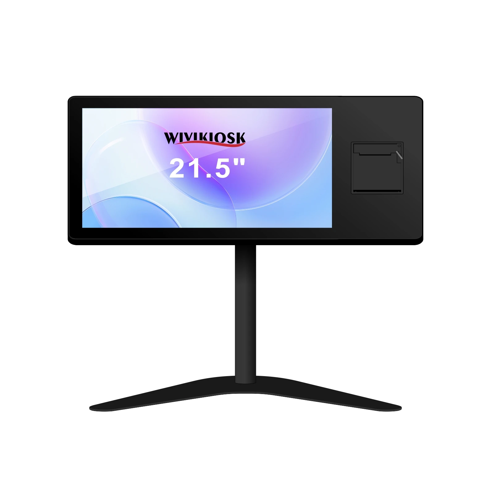 21.5inch Electronic Desktop Queue Ticket Dispenser Machine Payment Kiosk for Efficient Queuing System Management