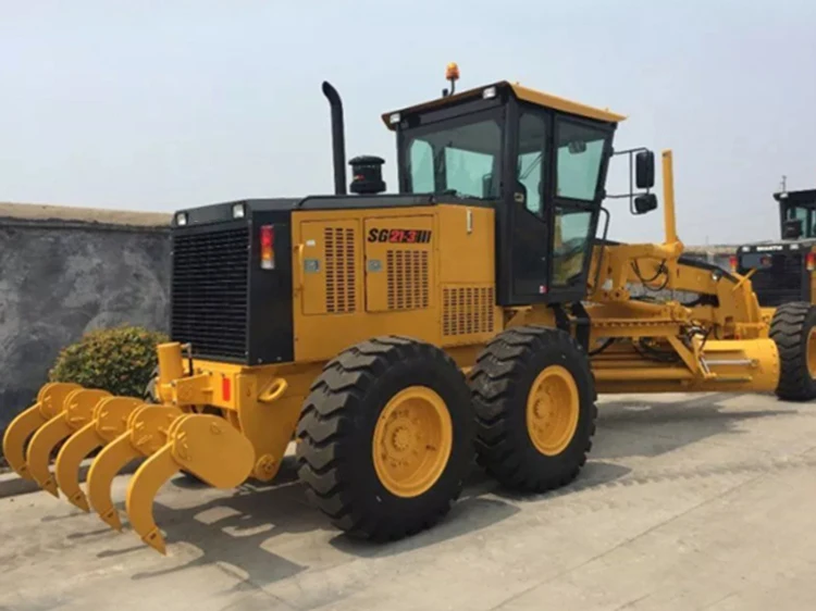 160KW двигатель SHANTUI мотор грейдер SG21-B6 с лезвием шириной 4270 мм