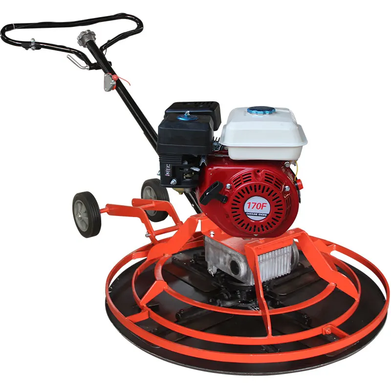 Concrete Power Trowel Machine Walk Behind Road Helicopter Trowel Machine Ride on Power Trowel with Handle