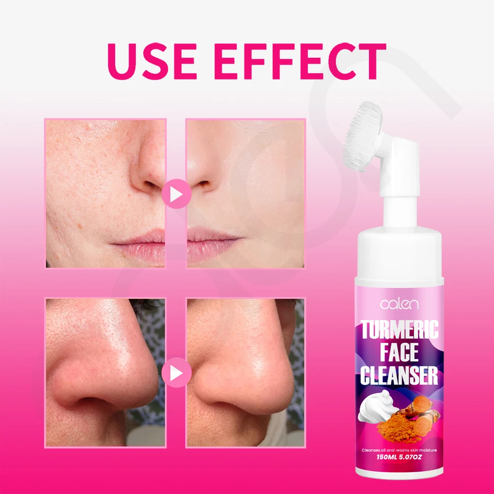 Luxfume 150ML Private Label Customization Deeply Clean Removes Oil And Dirt Turmeric Wash
