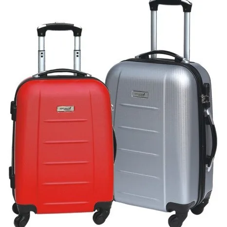 2024 Unisex Lightweight ABS Trolley Case New High-Value Three-Piece Suitcases with Spinner Caster for Foreign Trade