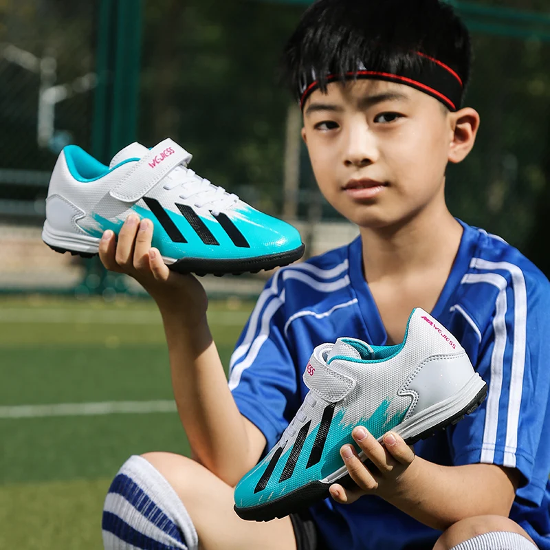 Custom Sport Shoes Factory Long Spike Soccer OEM Ankle Sock Boots Football Training For