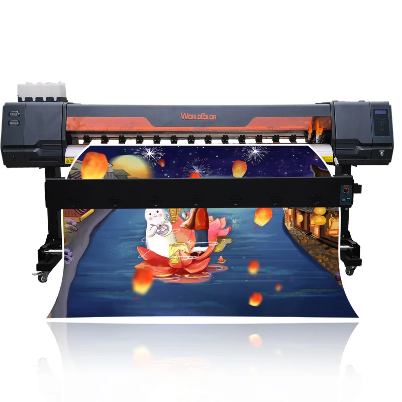 Factory supply  free technical support automation 1.8m DX5/DX7/i3200 eco solvent printer  inkjet printer sublimation printer