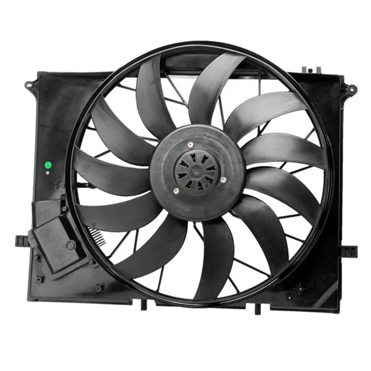 W220 Radiator Cooling Fan Assembly For Mercedes W215 Electric Engine Cooling Radiator Fan 2205000193