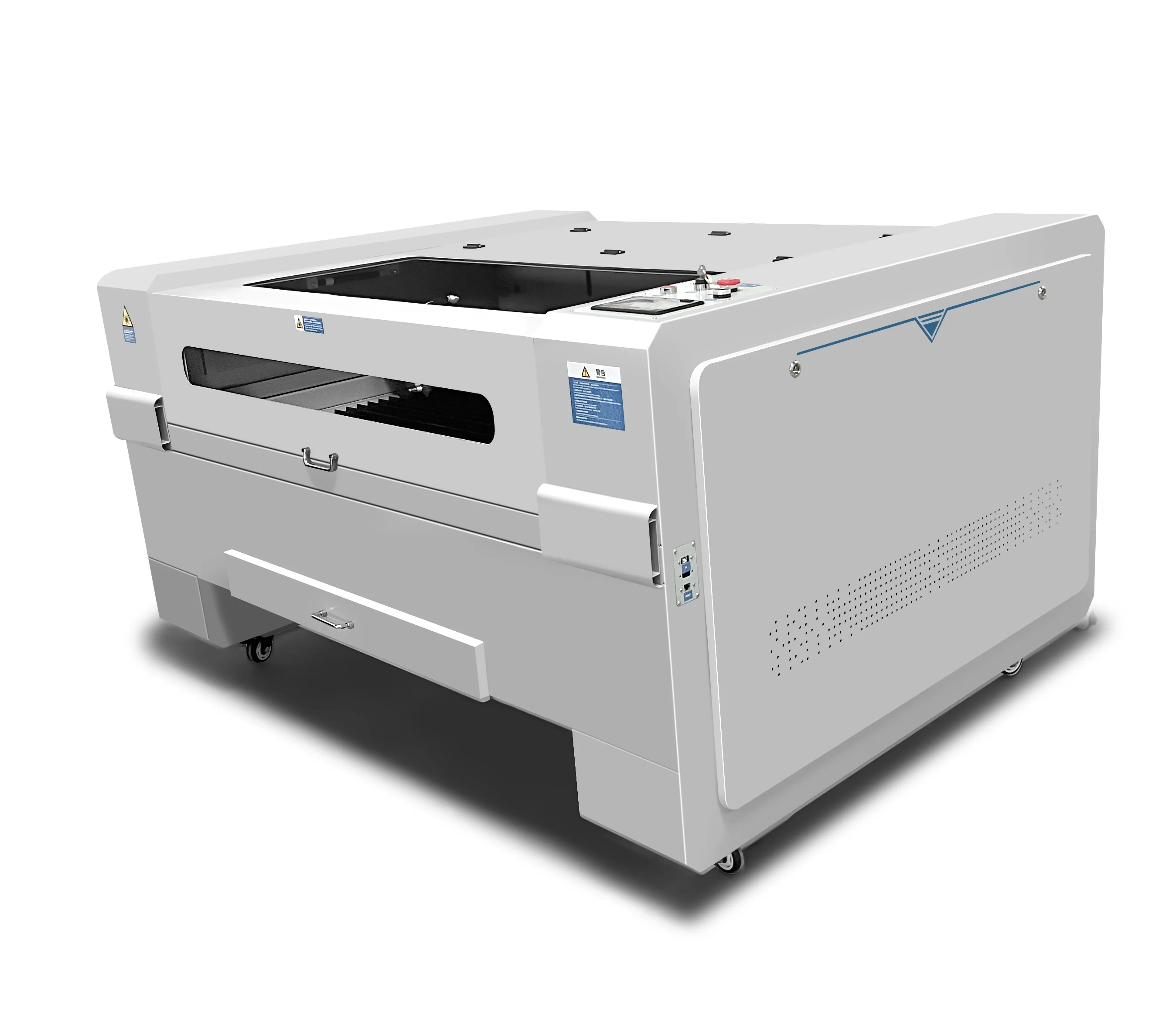 Gantry Type CO2 Laser Engraving Machine Cutting for Metal Wood Crystal Rubber for Retail and Manufacturing Plants