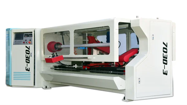Tape Cutting Machine for BOPP Tape Jumbo Roll Machine