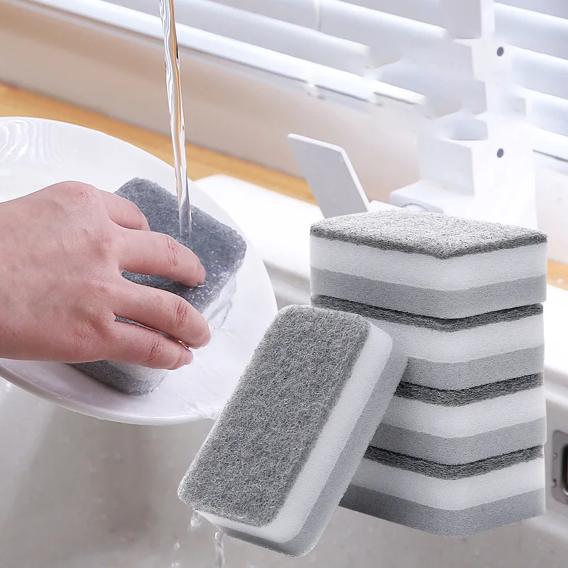 Dishwashing Sponge With Thickened Cleaning Sponge Block