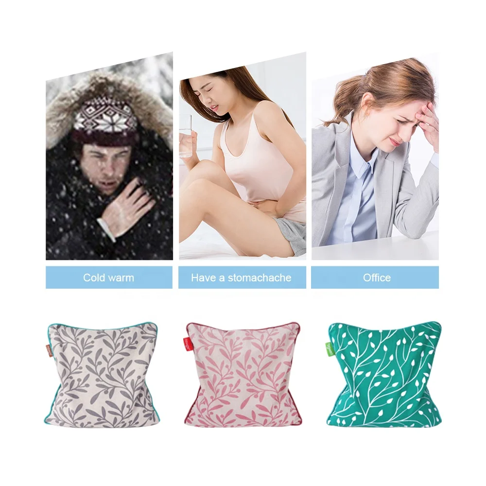Heating Pad Natural Wheat Seeds Moist Heat therapy Pillow Microwavable Hot Therapy Relief Hot Pack