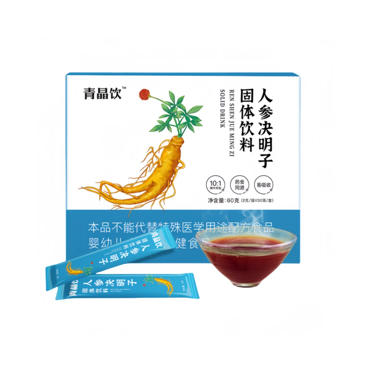 Good Quality Beneficial for High  Blood Sugar Liquid QingJing-Solid Drink Suitable For Adult