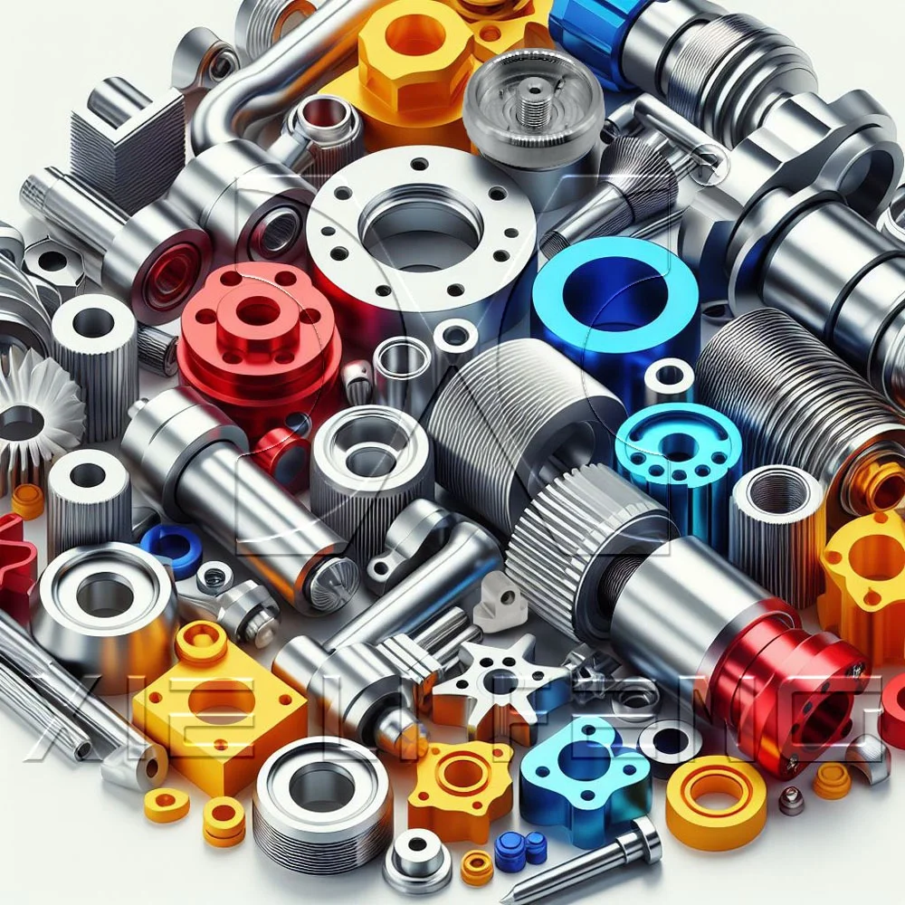 Customized Machining Services Various Complex Metal Parts Including Surface Treatment Polishing Oxidation Micromachining