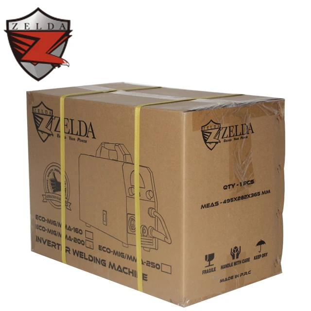Flux Cored Wire Mig Welder Welding Machine MIG-200 MIG/TIG/Stick Arc 3-in-1 Inverter Welder 220V For Metal