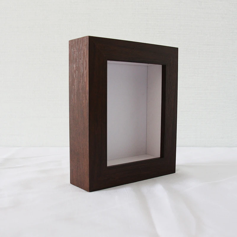 0.78Inch Depth Of Usable Space 6X6inch Hollow Box Frame With Wall Hanger