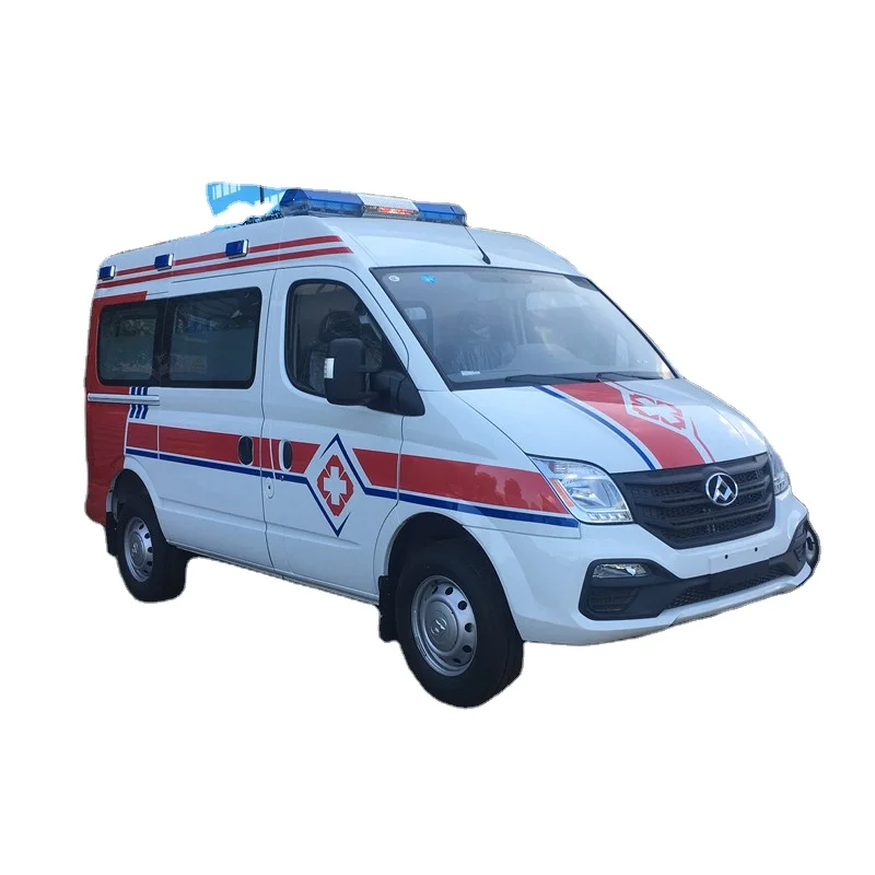 Many Medical Equipment hospital transport type ambulance car