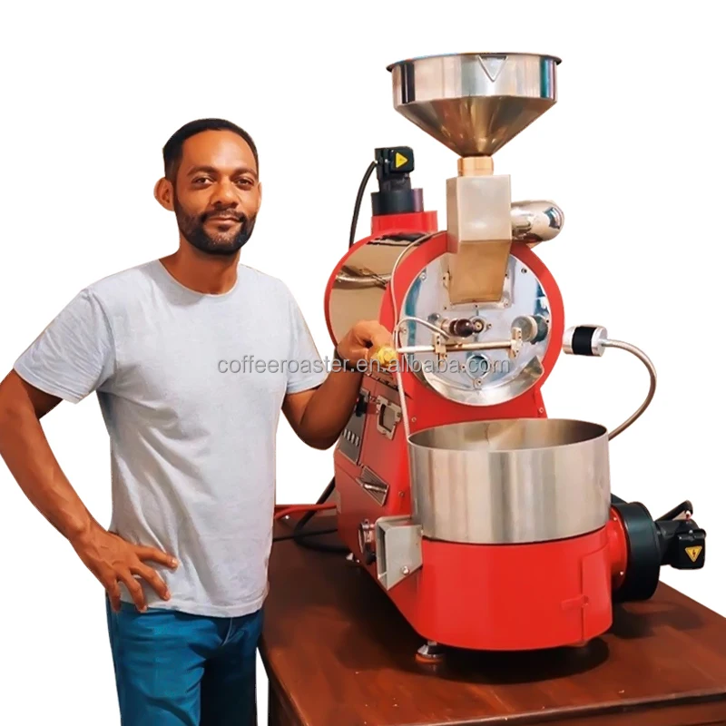 Factory direct price 1 kg 2 kg 3 kg sample turkish coffee roaster small roasting machine for home indoor