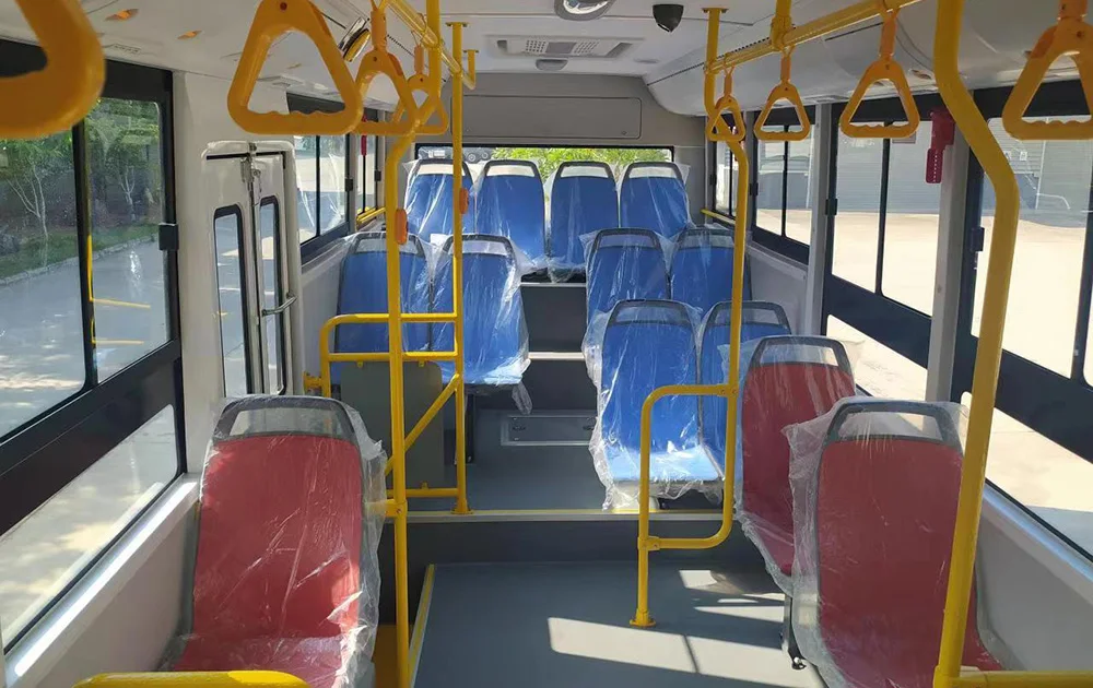 Hot Selling 6.6m 100% Electric Powered City Minibus 90kWh Battery Long Mileage Range 16 Seats Available on Sale