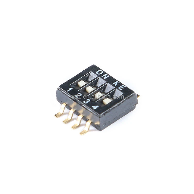 1.27MM SMD DIP Switch 2P/3P/4P/5P/6P/8P/10P DIP/Address Black New High Quality
