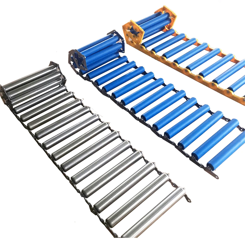 Customized Roller Plastic/Steel Gravity Carpet Roller Conveyor