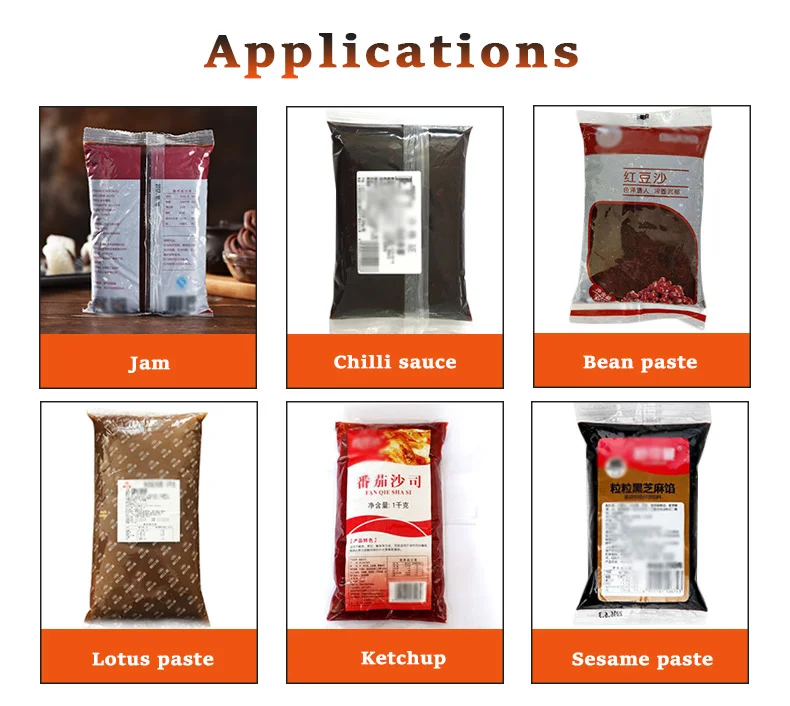 liquid filling and packing and sealer machine auto milk paste packing machine