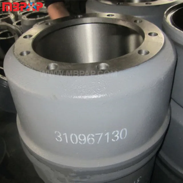 BPW 0310667290 heavy duty truck brake drums