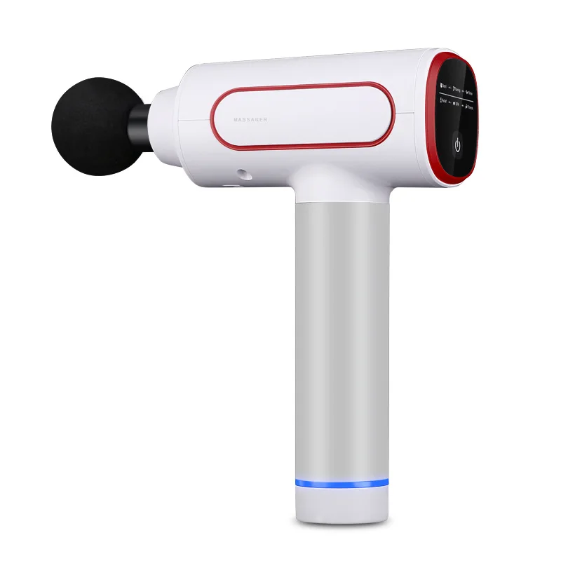 2022 Heat Body Deep Tissue Hand held Mini Massage Gun Muscle Stimulator