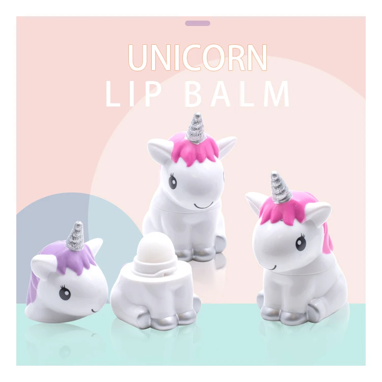 Private label Moisturizing Clear Lip Gloss Cute Kids Lip balm