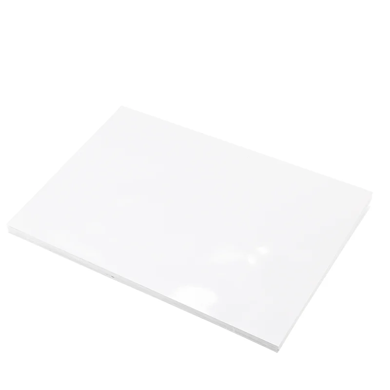 Фотобумага для струйной печати матовая белая этикетка A4 однотонная/щелевая печать на водной основе