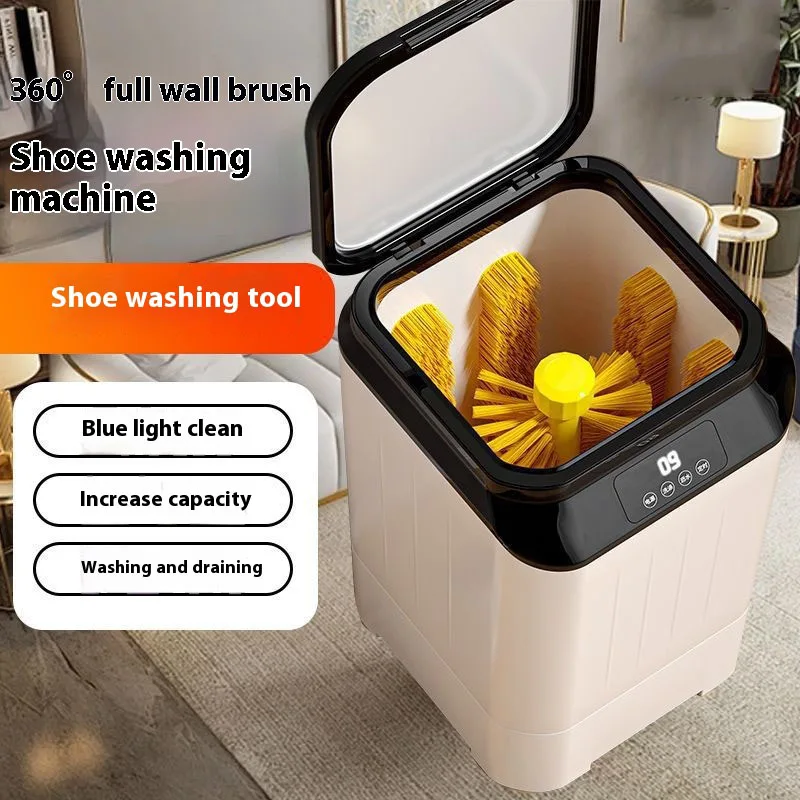 Automatic shoe washing machine, household mini cleaning and washing machine sock washing and shoe shining machine