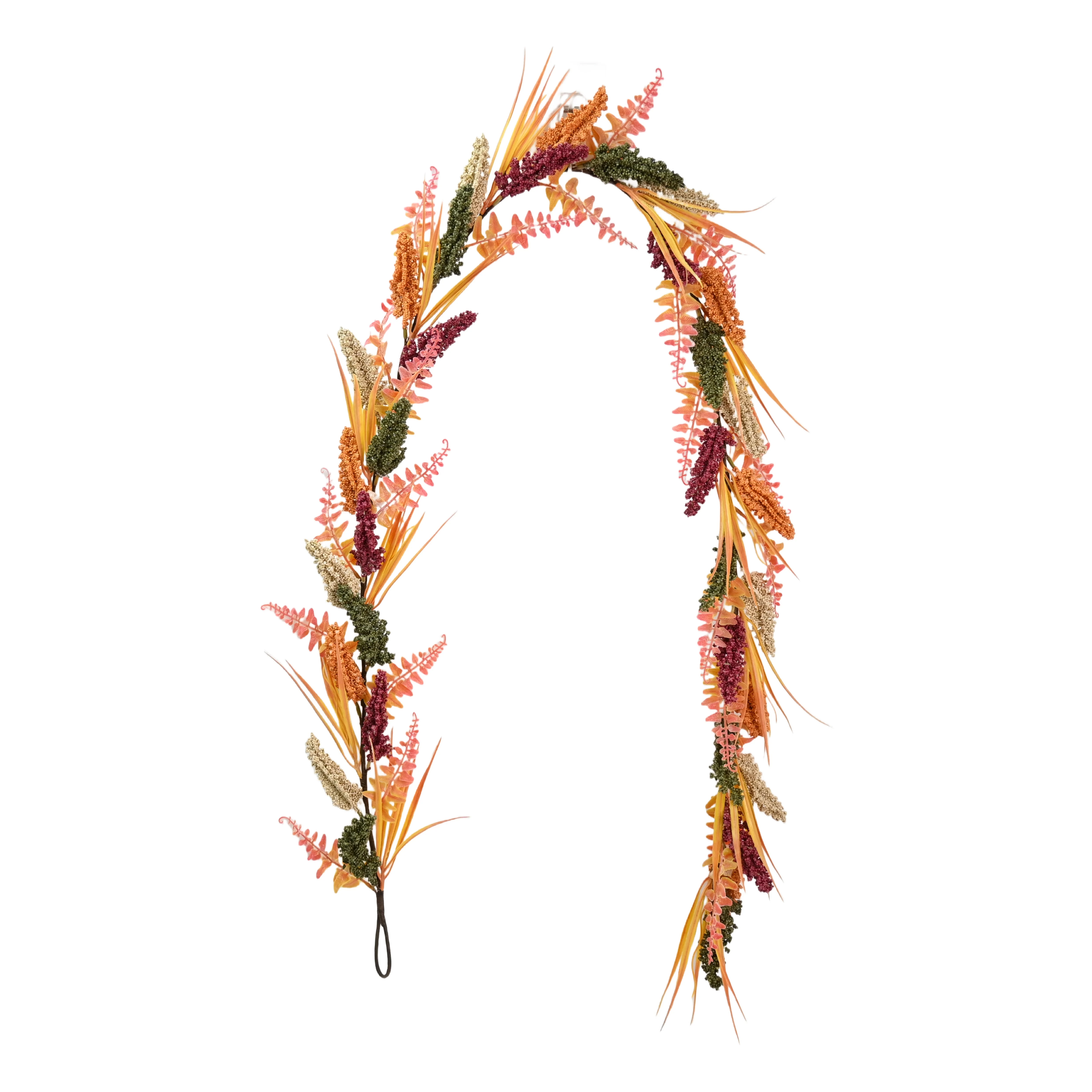 72 Inch Autumn Artificial Wheat Simulation Garland For Home Wedding Table Decor