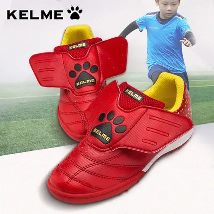 Детская футбольная обувь KELME TF футбольные бутсы кроссовки оригинальная для футбола на открытом воздухе тренировочная