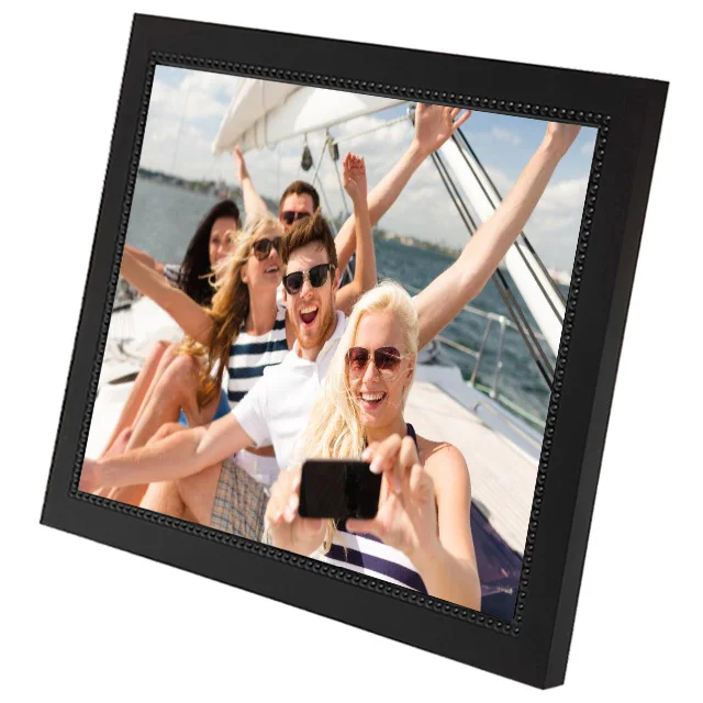 15 inch touch screen electronic smart picture frame digital photo with wifi