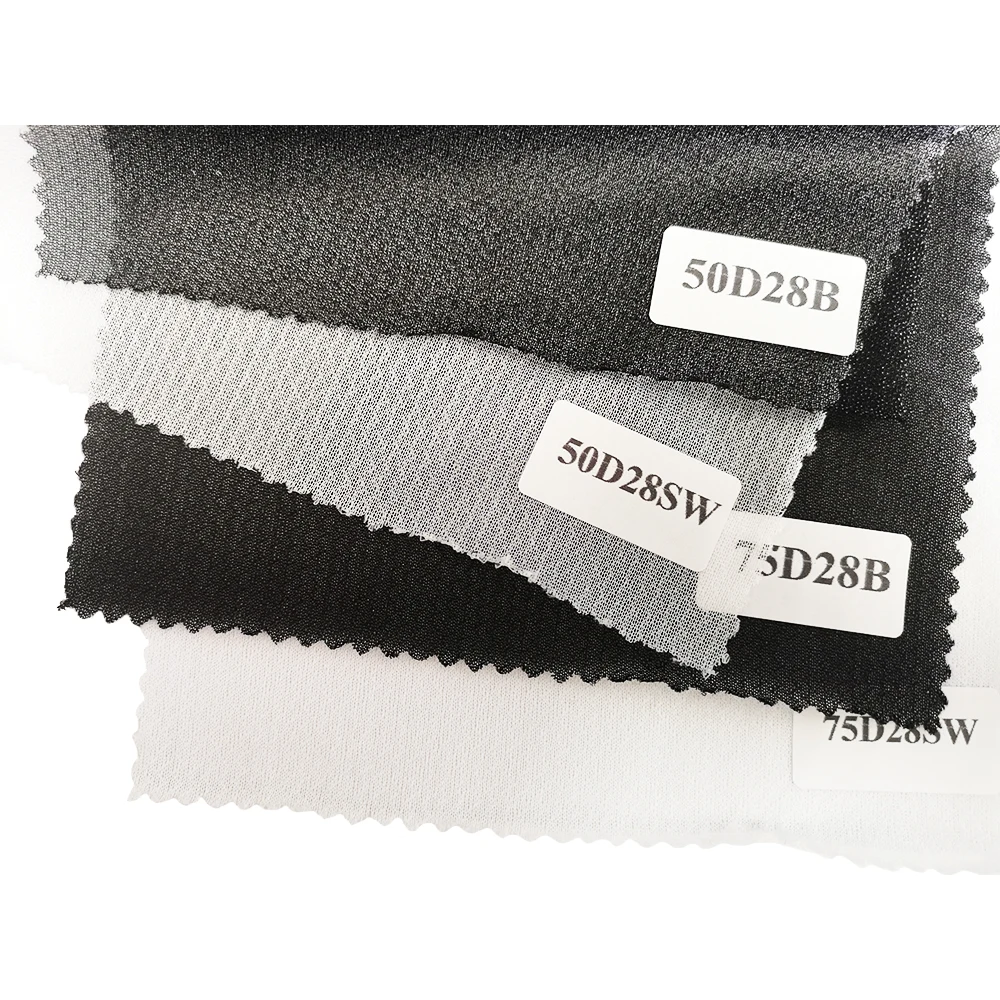 GAOXIN Chinese manufacturer coating fusing fabric plain woven linings