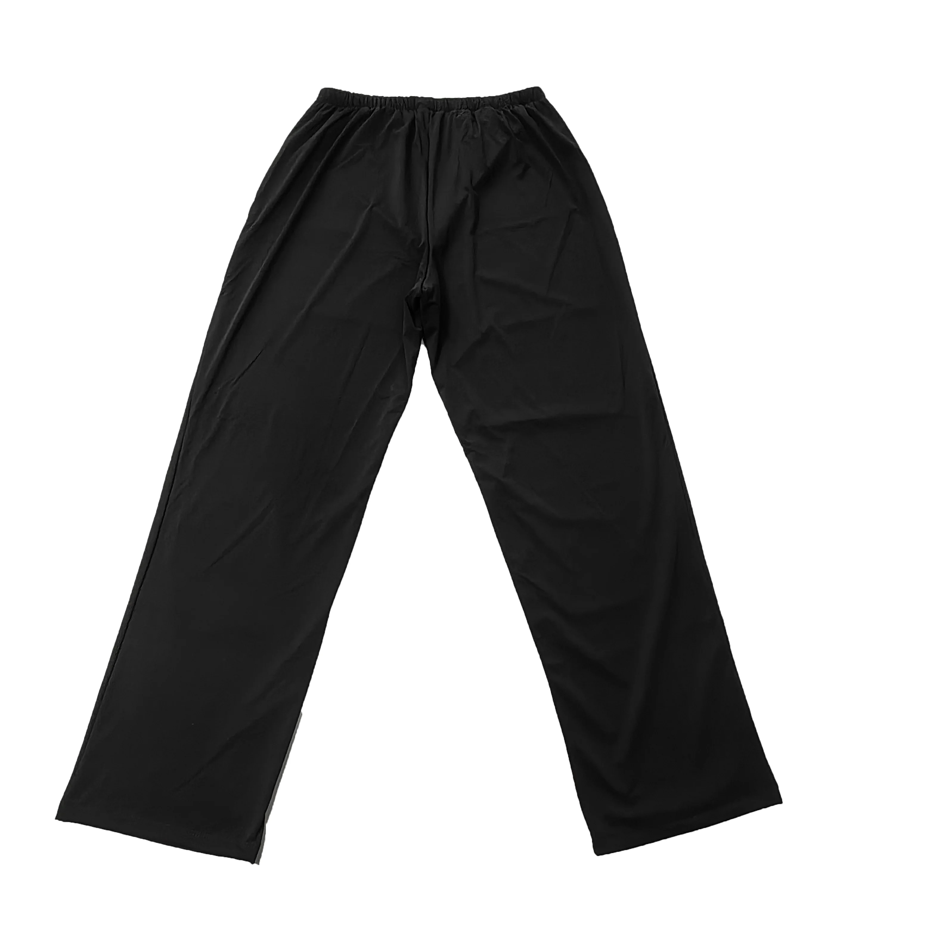 Silver Fiber Lining Long-sleeve Pajamas Antibacterial EMF/EMI/RF Blocking Anti-radiation Faraday Fabric Longjohns Black