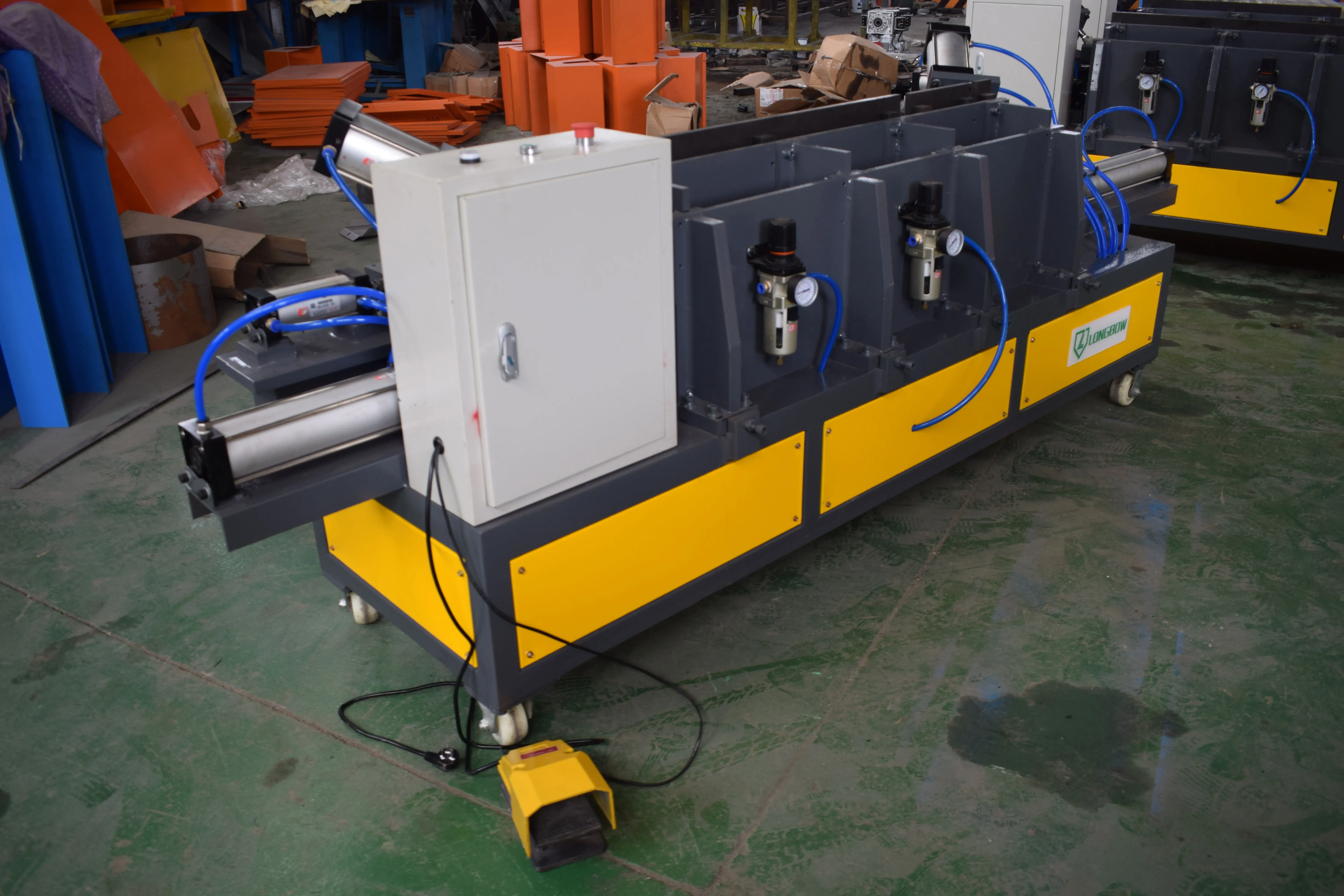 Air Ventilation Equipment Lock Seamer Closer Machine