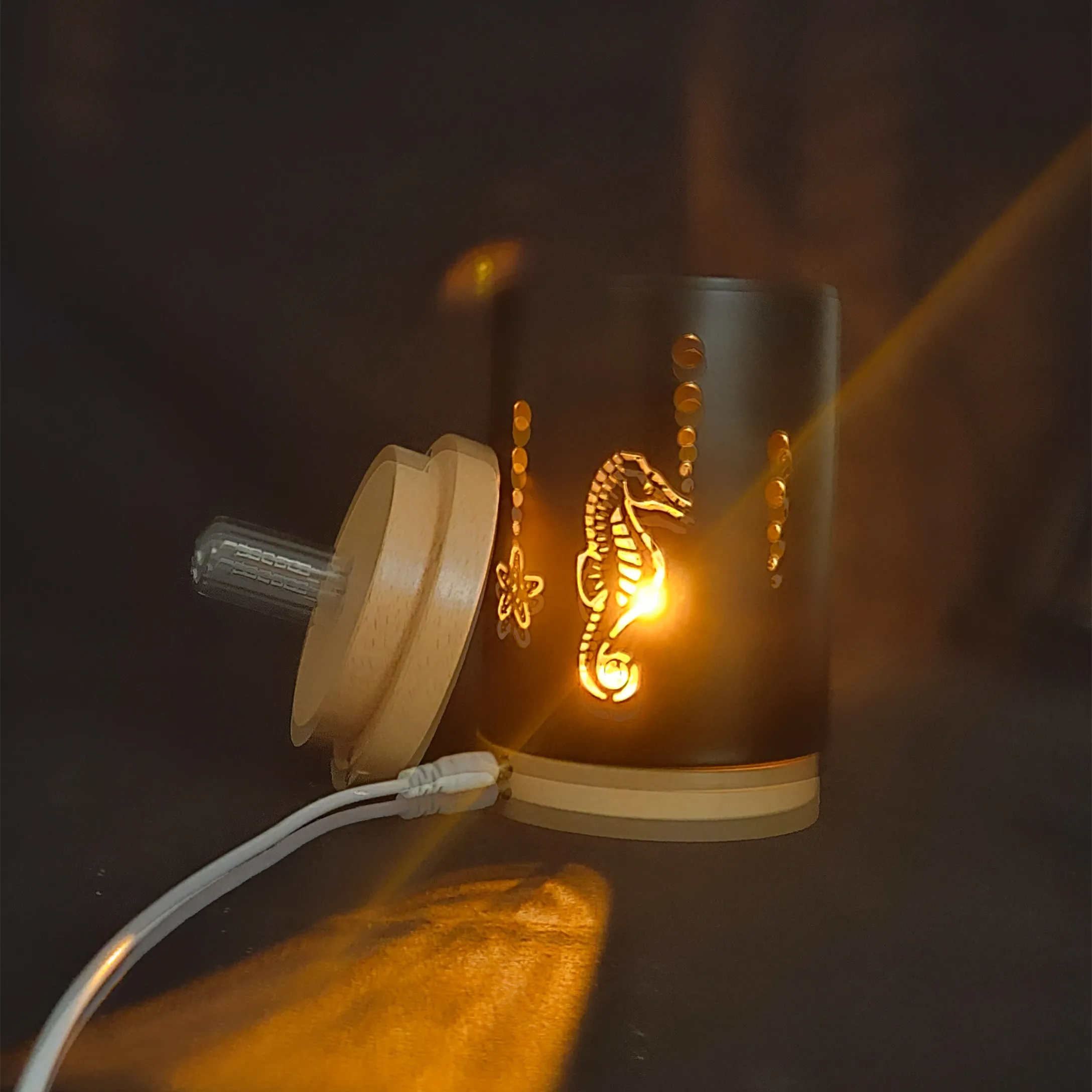 Exclusive Popular Products Salt Lamp Himalayan Rock Salt Hanging Lamp Wood Led Light Base