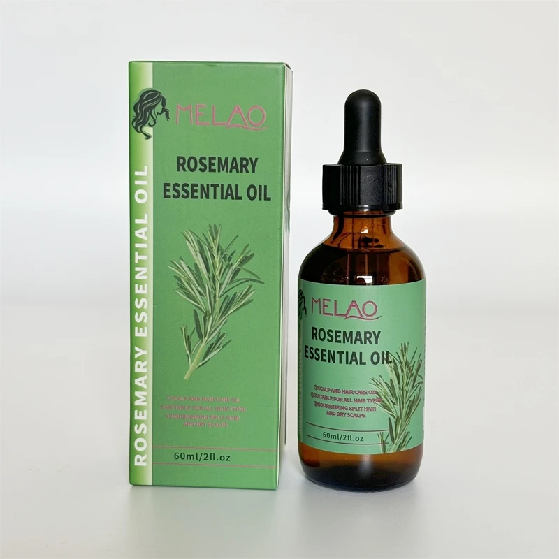 Private Label Natural Organic Rosemary Essential Oil Women Black Hair Care Products Rosemary Oil Hair Growth