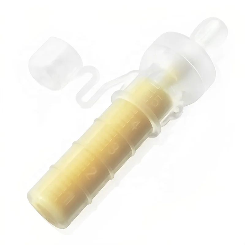 Customized Baby Medicine Dispenser Rounded Pacifier Shape BPA Free Food Grade Silicone Breast Milk Storage Unique 0+ Months