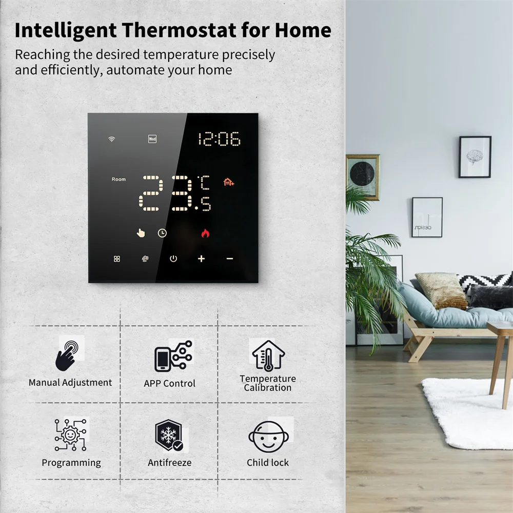 Smart Wifi Thermostat Temperature Controller Oem, Thermostat Radiator Smart, Google Nest Thermostat - Smart Thermostat For Home