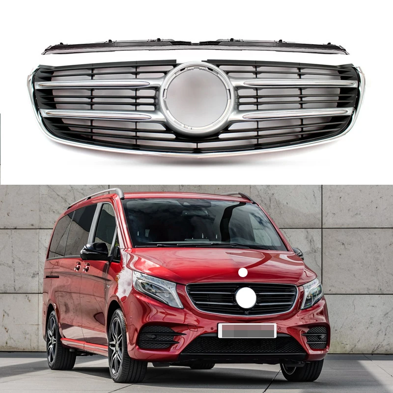 Hot selling Auto parts Car front grill For Benz W447/V260 Front grille middle mesh