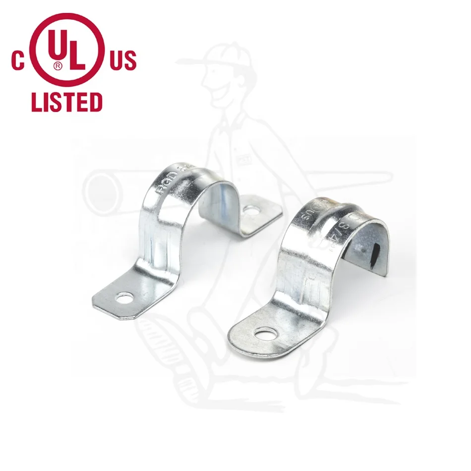Rigid or IMC Pipe One Hole Strap  Saddle Clamp Strap With One Hole