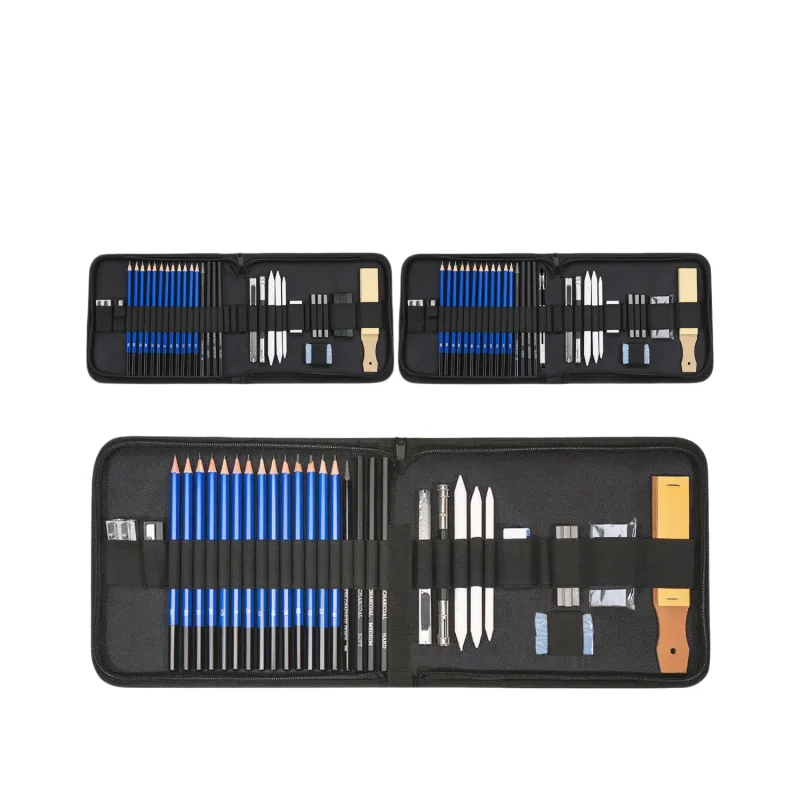 High Quality Art Professional 40pcs Sketching Pencil Set Drawing Kit Painting Sketch Pen