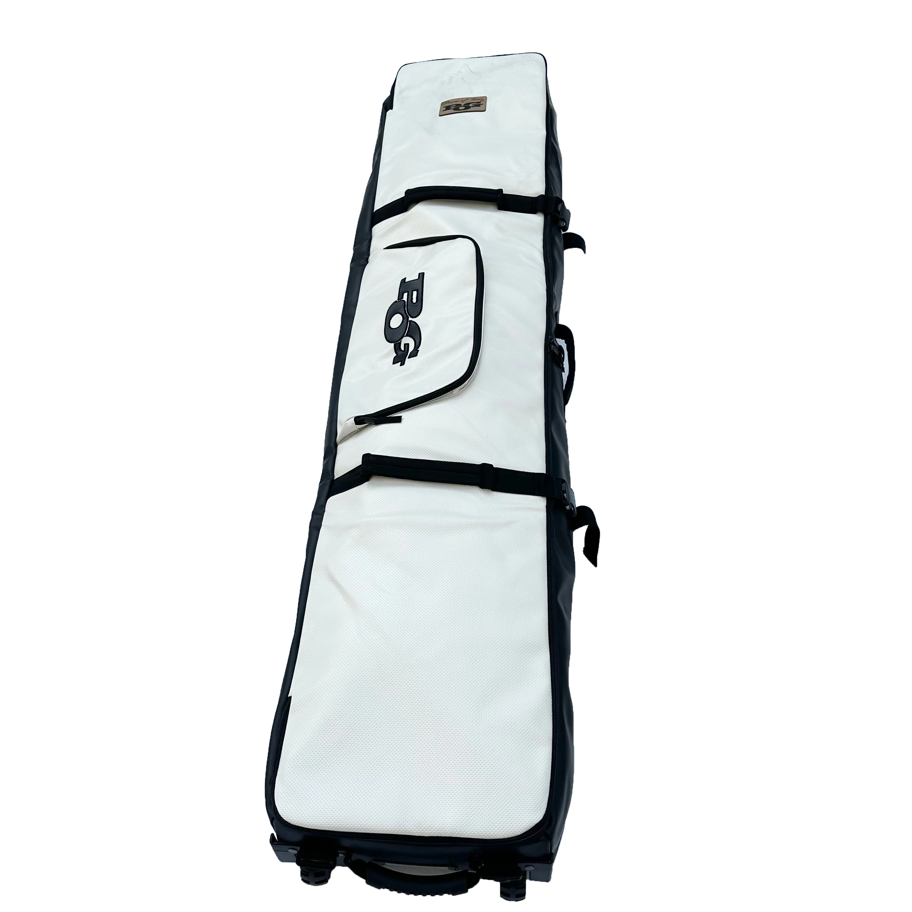 Winter Sports car leather multi ski snowboard carry travel bag roll up