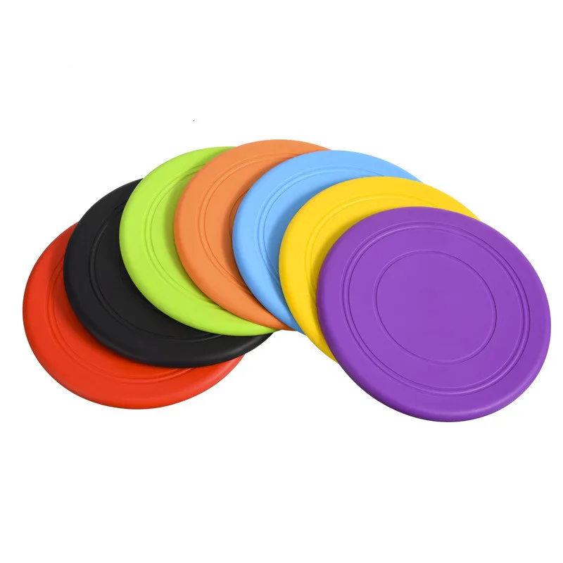 Hot sell Silicone dog throw toy Resistant Chew pet Training sports Puzzle Toys flying disc