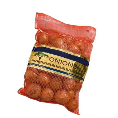 10 kg Leno mesh bag packing for onion