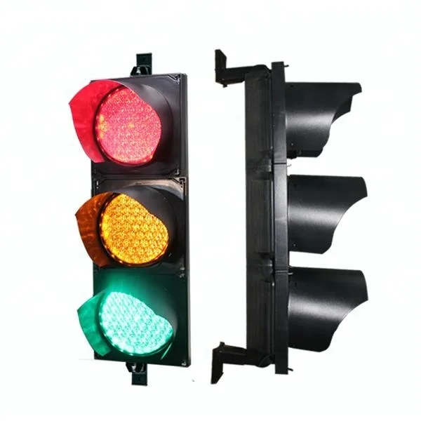 CE certificate 200mm 3 aspects Tri-color full ball LED traffic signal light
