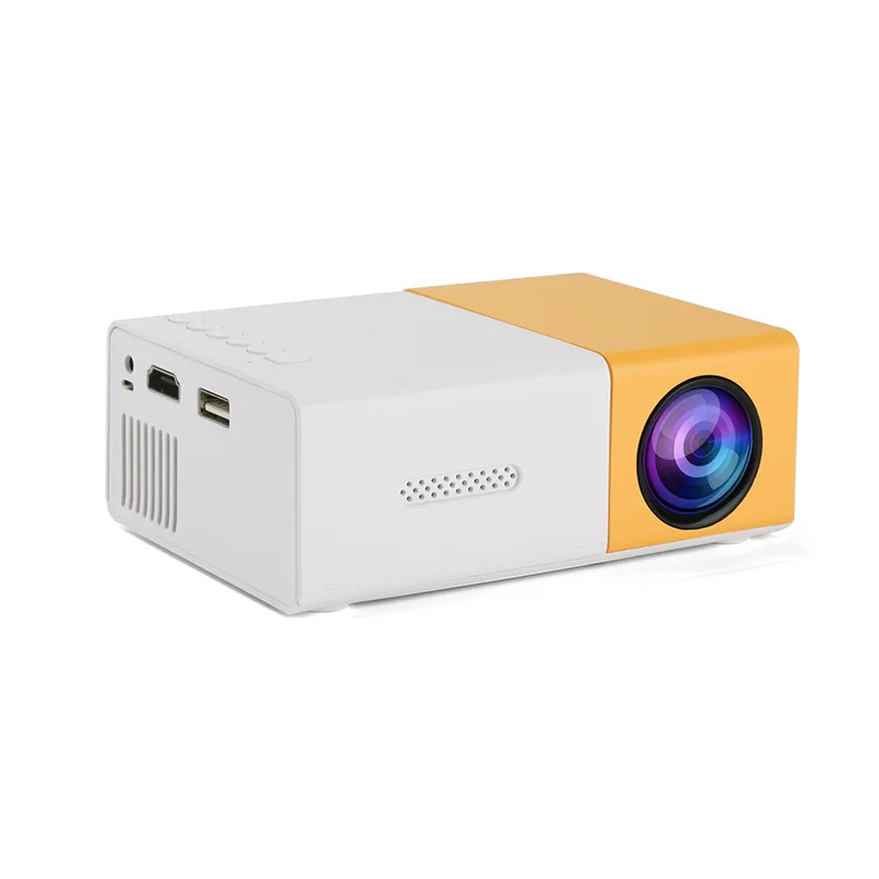 Hot sales new mini projector yg300 lcd outdoor home theater USB HD interfaces Video Projector